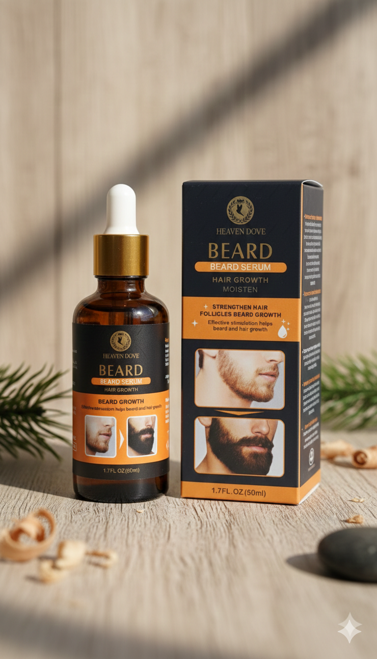 Tratamiento capilar para una barba Varonil