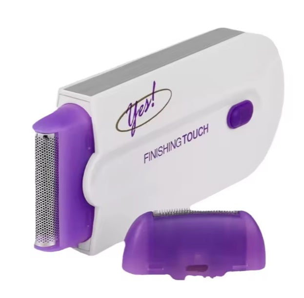 Depiladora 2 en 1 para mujer, unidad recargable de vello corporal facial táctil sin dolor para depilación corporal sin dolor